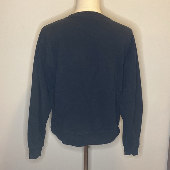 All Saints Graphic "Love" Lion Print Long Sleeve Pullover Shirt (sz M) - Picture 5 of 6